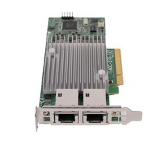 AS IS Supermicro AOC-STG-i2T 2Port 10GbE Ethernet PCIe NIC SFF w/Broken NIC Lock picture