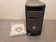 Vintage Retro Dell Dimension 3000 PC Tower P4 2.8GHz/40GB/1GB XP Pro w/Docs/Disc picture
