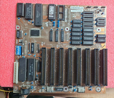 Rare Vintage Retro Juko ST-12 XT 8088 8bit ISA Mainboard NEC V20 640K RAM & 8087 picture