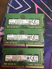 Samsung 8GB DDR4 RAM PC4-19200 2400MHz nonECC Unbuffered SoDimm M471A1K43CB1-CRC picture