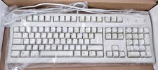 VINTAGE GENERIC UNBRANDED STANDARD WINDOWS KEYBOARD PS/2 CABLE RM0-KBRK picture