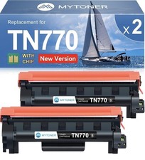 Toner for Brother TN-770 TN770 Super High Yield Black Toner Cartridge for HL-... picture