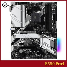 FOR ASROCK B550 Pro4 DDR4*4 AMD AM4 128GB HDMI D-Sub ATX Ｍotherboard Test OK picture
