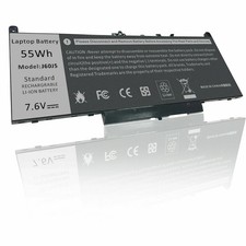 55Wh Laptop Battery For Dell Latitude E7270 E7470 Series R1V85 MC34Y 7.6V J60J5 picture