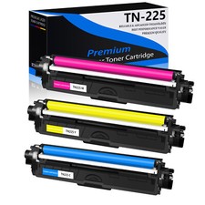 3PK High Yield TN225 C/Y/M Color Sets Toner Cartridge for Brother MFC-9330CDW picture