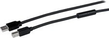 StarTech.com 15m / 50 ft Active USB 2.0 A to B Cable - Long 15 m Black  picture