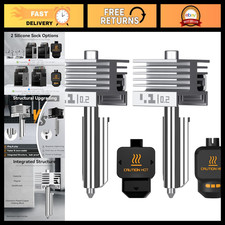 2PCS 0.2mm Mini Integrated Leak-Proof Hotend for 3D Printers - X2D/P2S/H2D picture