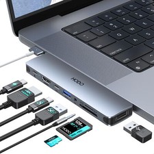 USB C Hub HDMI USB Adapter for MacBook Pro Air M3 M2 M1 2024-2018 13 14 16