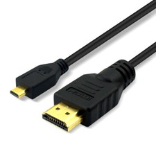 HDMI to Micro HDMI Cable Video for Zoom Q2n 4K,  Q4n, Q8 Handy Camera picture