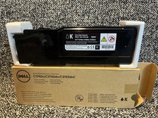 Genuine Dell W8D60 Black High Yield Toner C3760N/C3760DN/C3765DNF -11,000 Pages picture