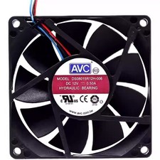 AVC DS08015R12H-006 8015 DC12V 0.50A 8CM 3-Wire Cooling Fan picture