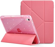 Pink Glitter Case for iPad 11th Gen | Multi-Angle Stand Cover, Protective Design picture