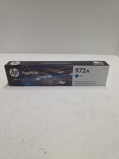 New Hp Ink Genuine Cartridge 972A Cyan PageWide  Expire 10/26 L0R86AN Unopened picture