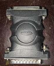 DB25 Null-Modem Adapter  DB25 Male - DB25 Female  Belkin Brand F4A602 New picture