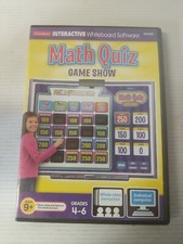 Lakeshore Interactive Math Quiz Game Show - Grades 4-6 CD-ROM no manual ~ #140 picture