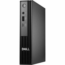 Dell Pro Micro QCM1250 PC i5-14500T 1.7GHz 8GB DDR5 512GB SSD Black Very Good picture