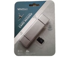 Vivitar 5 in 1 Multi Function Card Reader 3 Inter Faces PC Mac Easy Plug & Play picture