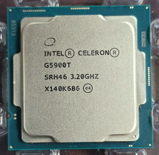 (1) Intel Celeron G5900T LGA 1200 CPU SRH46 3.2GHz Dual Core Processor, Tested picture