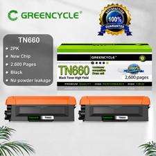 2PK TN660 Toner Cartridge Compatible For Brother MFC-L2740DW L2700DW HL-L2320D picture