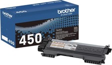 Brother Genuine High Yield Toner Cartridge, TN450, Replacement Black Toner picture