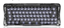GravaStar V60 60% Hall Effect Magnetic Switch USB-C Illuminated Black QWERTY picture