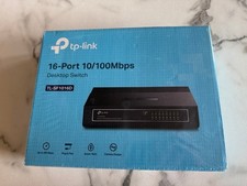 TP-Link TL-SF1016D 16-Port 10/100Mbps Desktop Switch New In Box picture