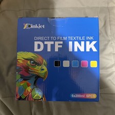 Inkjet direct to film textile Ink 6x200ml 6pcs picture