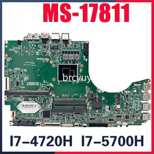 MS-17811 For MSI MS-1781 GT72 2QE Wt72 Wt72s GT72S Motherboard I7-4720H I7-5700H picture