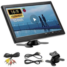 Volxcereo 10.1 inch Small Monitor TV & Car Video Player with 1024 * 600P picture