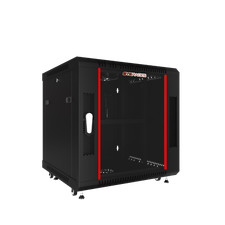 12U Server Rack Locking Network Cabinet Data Enclosure with PDU-Feet-Fan-Shelf picture