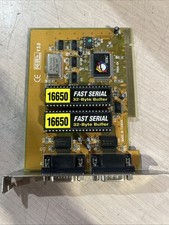 SIIG JJ-P20212-B6 CYBER SERIAL DUAL PORT PLUS ROHS PCI HIGH SPEED FAST picture