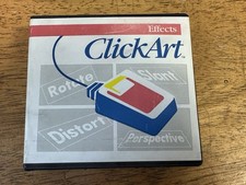 ClickArt Rare 1985 Macintosh Special Effects Software  400k Tested Mac 128k 512k picture