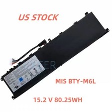 Genuine BTY-M6L Battery MSI GS65 P65 PS63 GS65 Stealth Thin8SE 8SF MS-16Q2 OEM picture