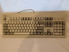 VTG DELL SK-8000 QuietKey Keyboard PS/2 EXCELLENT CONDITION - TESTED & WORKING  picture