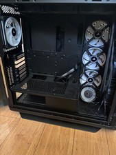 CORSAIR iCUE 5000T with AIO & Fans Installed (Read Description) picture