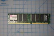 KINGSTON 1GB PC2100 Ddr 266Mhz Dimm 184P Memory Ram Grade A 9905193-015 picture