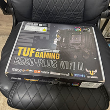 ASUS TUF GAMING B550-PLUS WIFI II AM4 ATX DDR4 WiFi Gaming Motherboard picture
