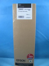GENUINE EPSON T8901 BLACK GS3 INK ULTRACHROME 700ML C13T890120 09/2028 picture