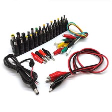 Universal AC DC Jack Charger Connector Plug Set 38pcs for Laptop Power Adapter picture