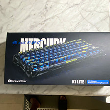 GravaStar Mercury K1 Lite 75% Wireless Bluetooth Hot-Swap RGB Black picture