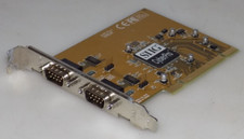 SIIG CyberPro PCI Dual Serial I/O V5.0 Card JJ-P02012-B (P054-Y2) RS-232 picture