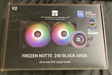 Thermalright Frozen Notte 240 Black ARGB, All-in-one CPU Liquid Cooler, V2 picture