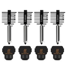 4-Pack Bamboo A1 mini/A1 Hotend Kit, 0.2/0.4/0.6/0.8mm Hardened Steel Nozzle... picture