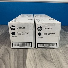 Genuine HP LaserJet CC530AD / 304A Dual Pack of Black Toners for CM2320n/CP2025n picture