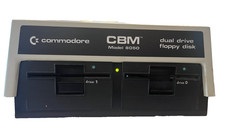 Commodore CBM 8050 Dual Floppy Disk Drive For PET -  Tested - drive:1 issue picture