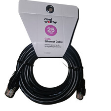 Cat6 Ethernet Cable 25ft Deal Worthy 10Gbps High Speed LAN Internet Network Cord picture