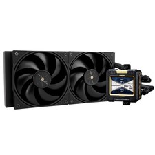 FW240 Black CPU AIO Cooler,PC 240 Specification Water Cooler System,IPS LCD S... picture