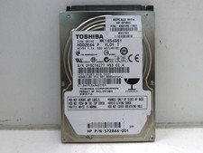 Toshiba MK1656GSY 160GB 7200RPM SATA 3.0Gb/s 2.5 Laptop HDD HP 483186-001 picture