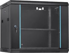 9U Wall Mount Network Server Cabinet, 15.5'' Deep, Server Rack Cabinet Enclosure picture