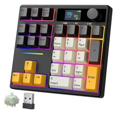 TD31Pro Mechanical Numpad,Mini Keyboard with Black-Grey picture